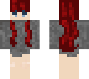 ~her long red hair~