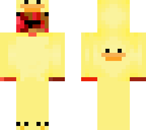 bacon with ducky suit