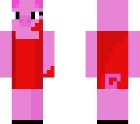 bald evil piggy