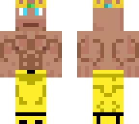 bald muscular man