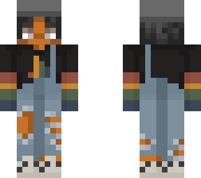 black boy in overalls