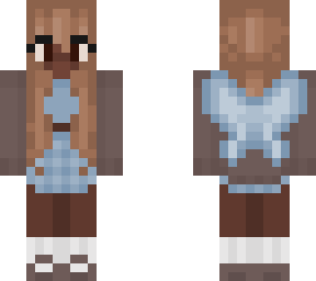 blonde fairy (blue clothing