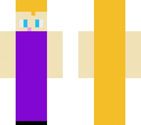 blonde girl with purple dress (updated3, read desc)