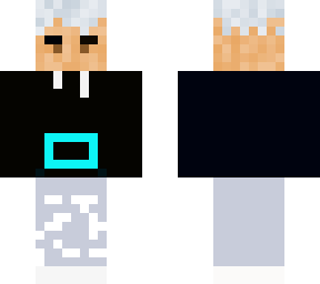 blue and black