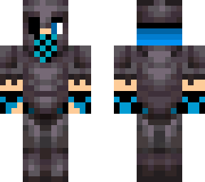 blue dj in netherite