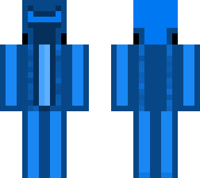 blue man
