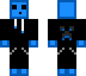 blue slime hoodie!!