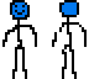blue stick man  2.0