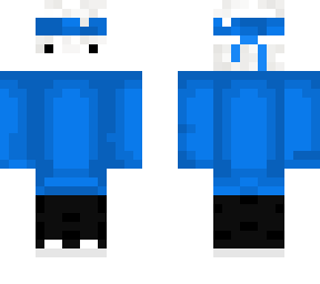 blue sweat skin