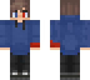blue sweater (more red) - edit