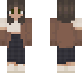 brown hair sweater