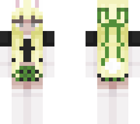 bunny in pinksuit w/ mask