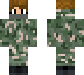 camo suit