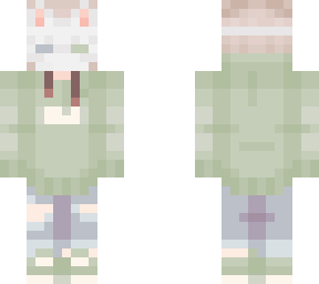cat mask girl