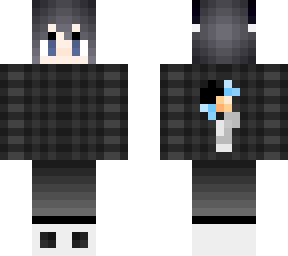 checkered hoodie