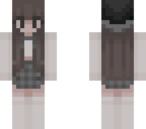 checkered skirt