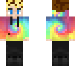 cute boy rainbow skin edit