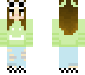 dream george and sapnap mixture but this time with green scrunchies