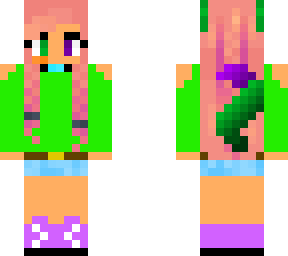emerald wolf (hair base used)