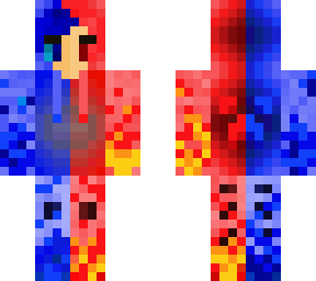 fire vs. water creeper hoodie