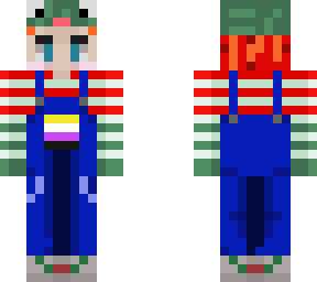fixed redhead froggy enby