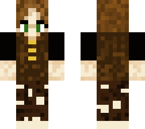 friend in a villager outfit