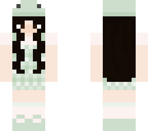 froggy girl - brown hair