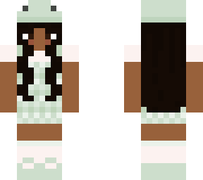 froggy girl - brown hair