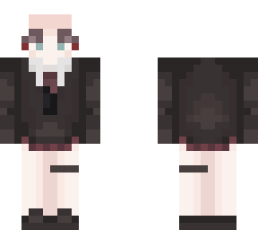 girl in suit