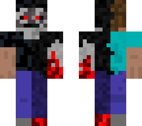 gliched/currupted steve