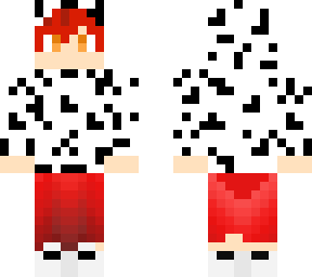 guy in a cow hoodie