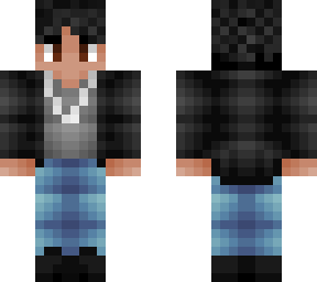 guy in casual black jacket - skin commission