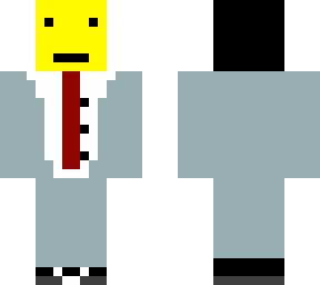 headphones dude in a suit