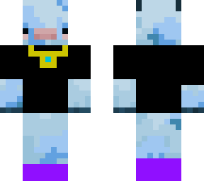 hood blue cow
