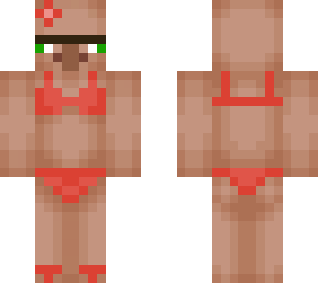 hot villager (red/pink)