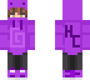 karl jacobs but purple and hc instead of kj