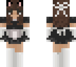 me as a cat girl maid