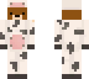 me in a cow suit