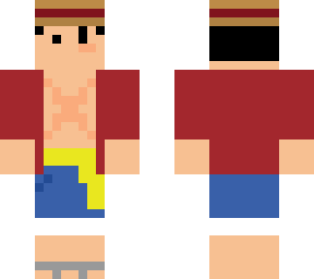 monkey d. luffy (hat on)
