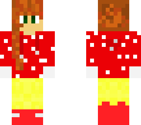 mushroom sweatshirt girl