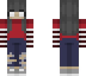 my minecraft skin. + in game +