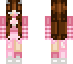 my skin but valentine's aka a strawberry cow (please don't steall)