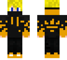 my skin in orange addidas hoodie