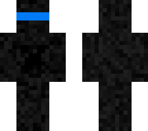 my skin with a blue visor