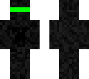 my skin with a green visor