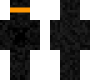 my skin with an orange visor