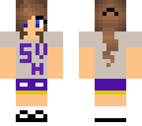 my youtube minecraft skin (in pe outfit)