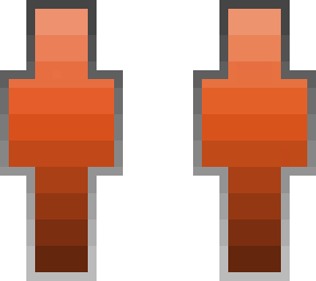 orange gradient with white to black gradient outline