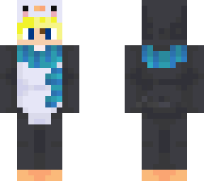 penguin boy blonde, i forgot name of original creator. sry