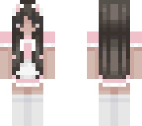 pink cat maid
